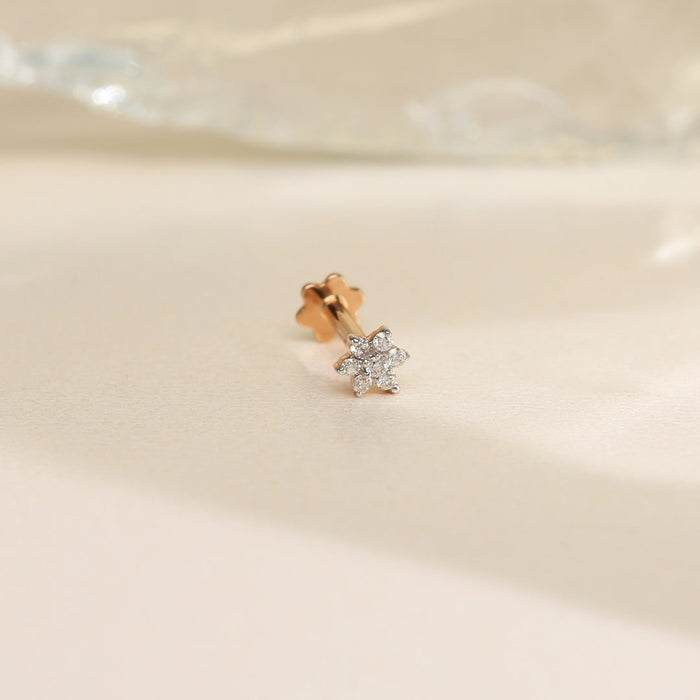 Diamond Bloom Diamond Nosepin