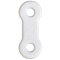 EMA® Elastic Straps, White, 20mm