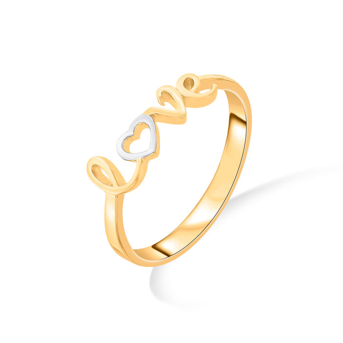 Endless Love Fashion Gold Ring