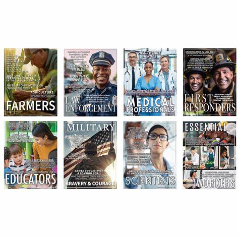 Eureka Everyday Heroes Mini Poster Set (EU 838005)