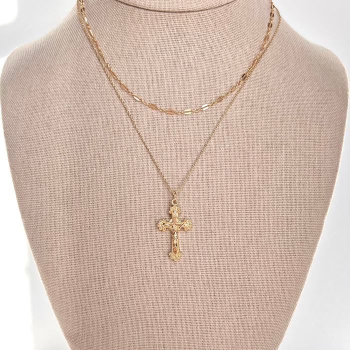 Fancy Crucifix Layering Set