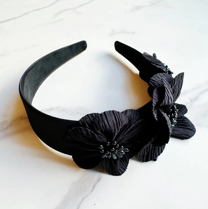 Floral Beauty Headband for Skincare & Makeup