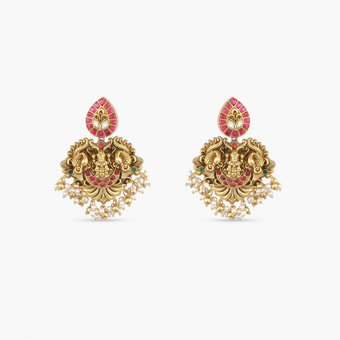 Gayatri Antique Temple Bridal Set