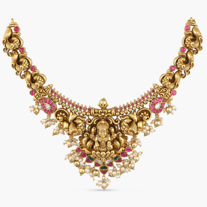 Gayatri Antique Temple Bridal Set