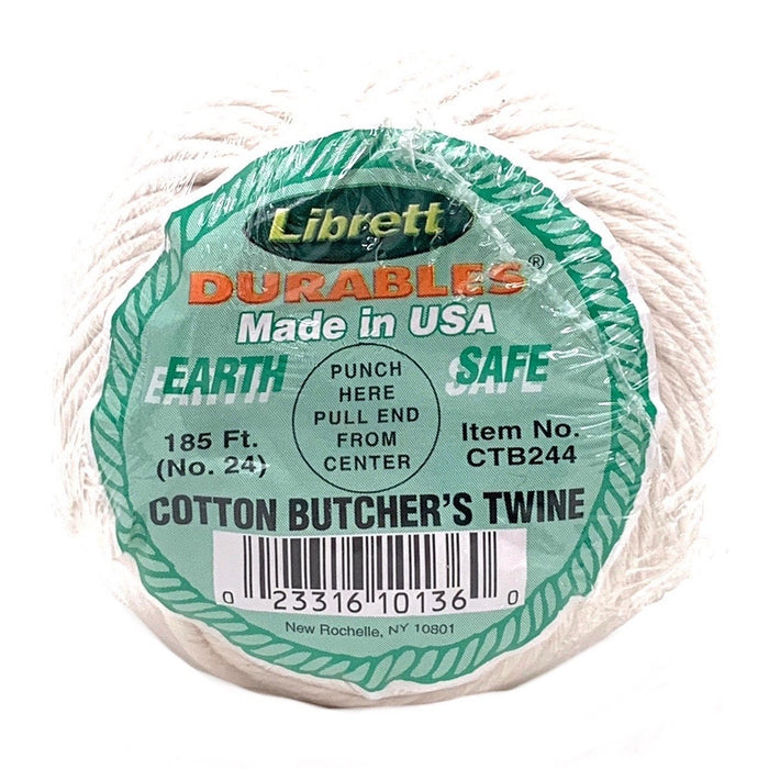 General Merchandize 249 Cotton Butcher Twine, White
