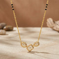 Geometric Union 9kt Gold Mangalsutra