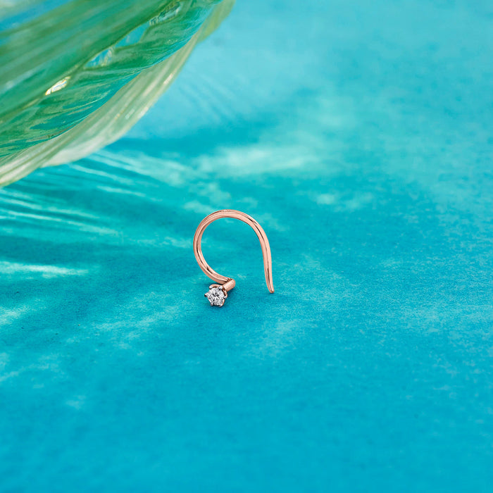 Glowing Stone Nosepin Diamond Jewellery