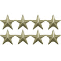 Gold Stars: 4 star pin back
