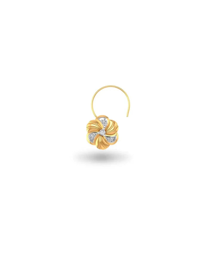 Happy Hibiscus Diamond Nosepin