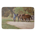 He Leads Me to Still Waters Bath Mat