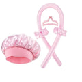 Heatless Curl Set with Satin Sleeping Cap | Heat-Free Overnight Curls