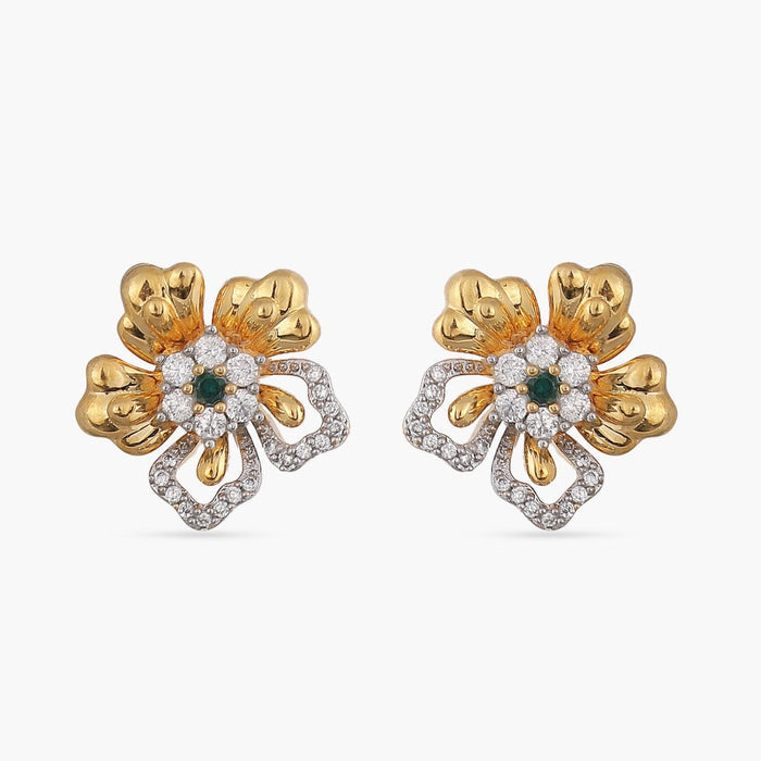 Hibiscus Stud Earrings