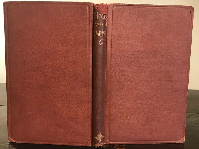 HOMO VERSUS DARWIN - CHARLES DARWIN, 1st/1st U.S. Ed 1872 - Descent of Man