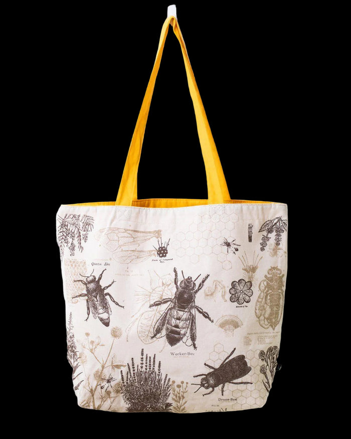 Honey Bee Canvas Tote Bag - Paxton Gate