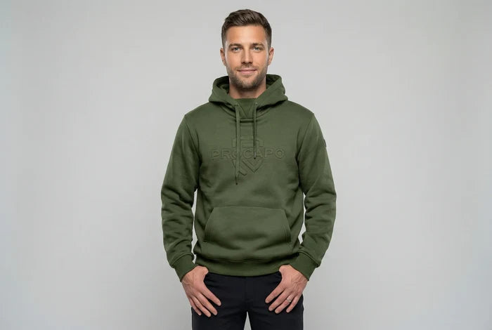Hoodie Armento oliv