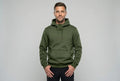 Hoodie Armento oliv
