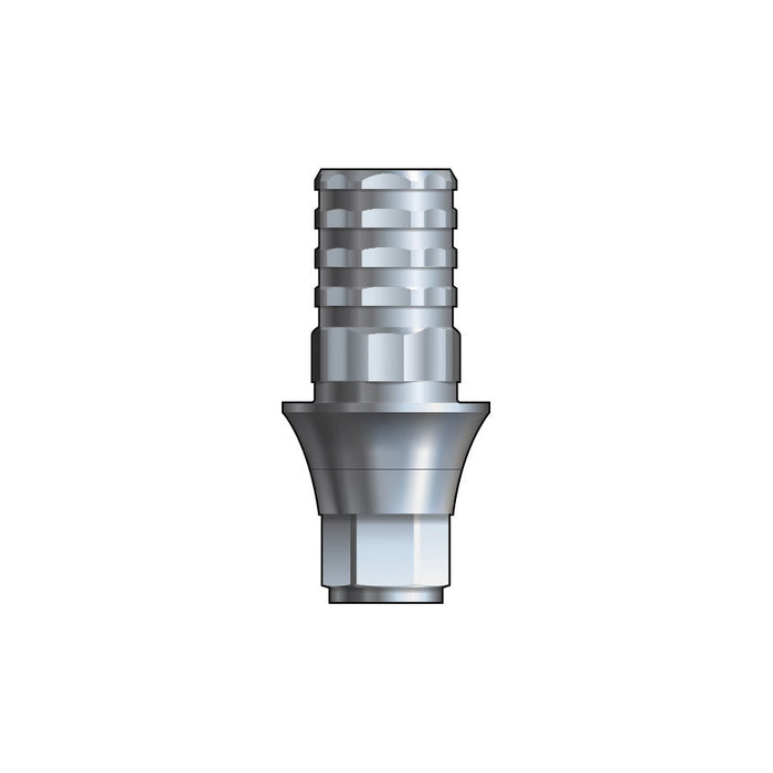 Inclusive® GL Titanium Abutment 6 mmH compatible with: Implant Direct® InterActive® Ø3.4 mm