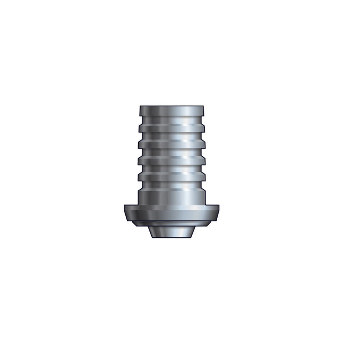Inclusive® Titanium Abutment 6 mmH, Non-Engaging, compatible with: Implant Direct® Legacy® Ø4.5 mm