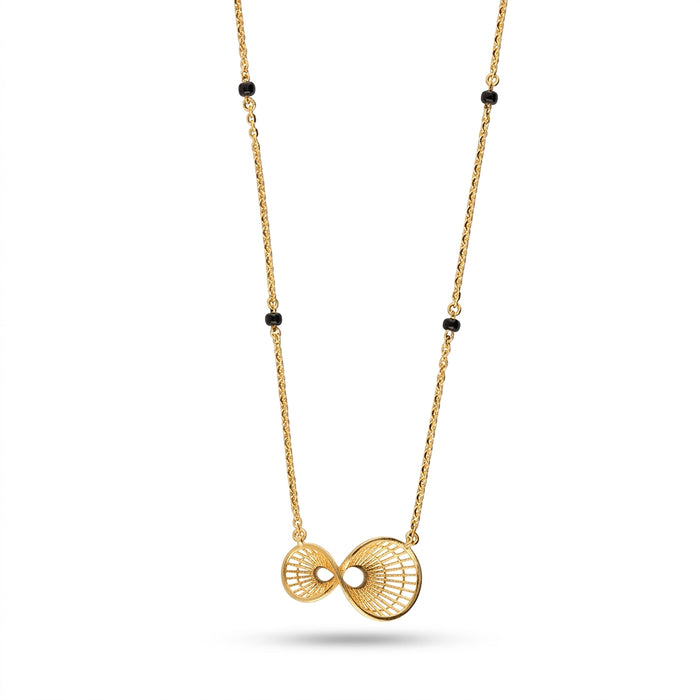 Infinity Mesh 9Kt Gold Mangalsutra