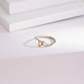 Intertwined Forever Platinum Ladies Ring