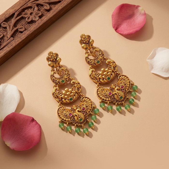 Ira Antique Chandbali Earrings