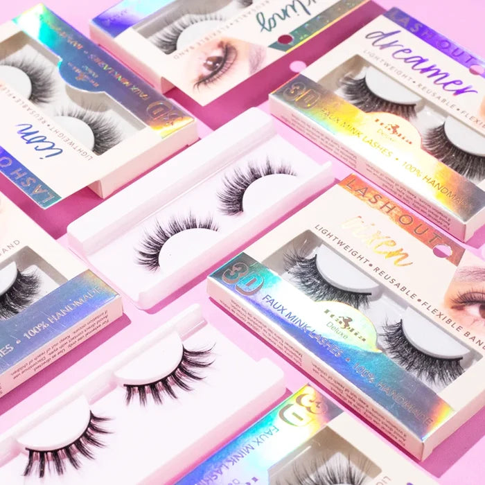 Italia - Lash Out 3D Mink Eyelashes (01 BABY DOLL)