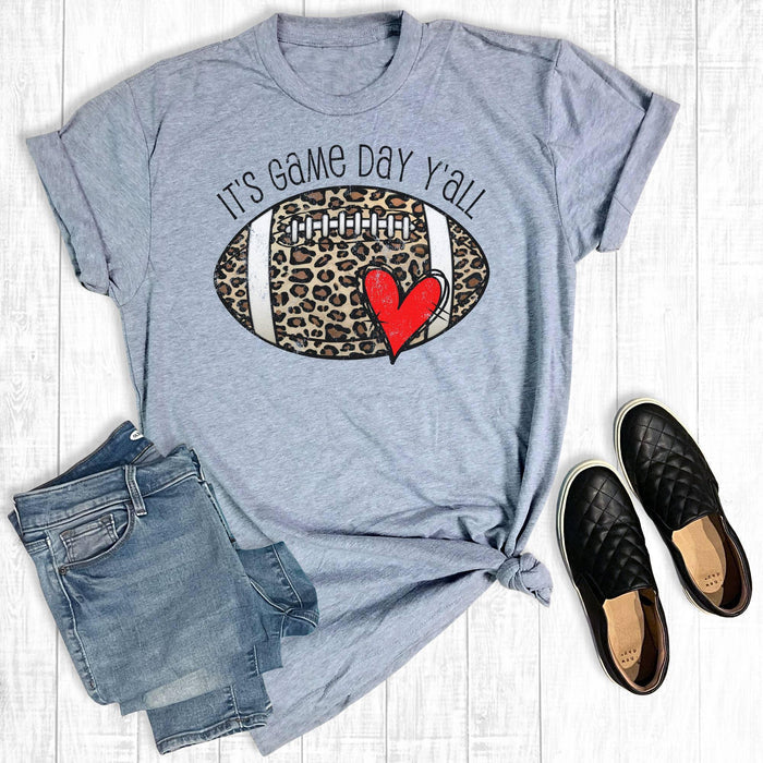 It's Game Day Y'all Football T-Shirt