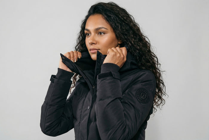 Jacke Davos schwarz