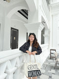 Joey Button Down Collared Jacket ( Black)