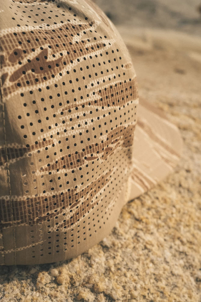 Unisex Journey Performance Snapback in the color Desert Tiger Camo - Additional Laydown image