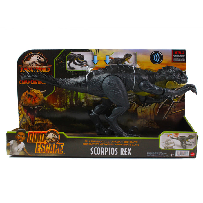 Jurassic World Toys HBT41 Jurassic World Slash N Bash Stinger Dino, Multicolour