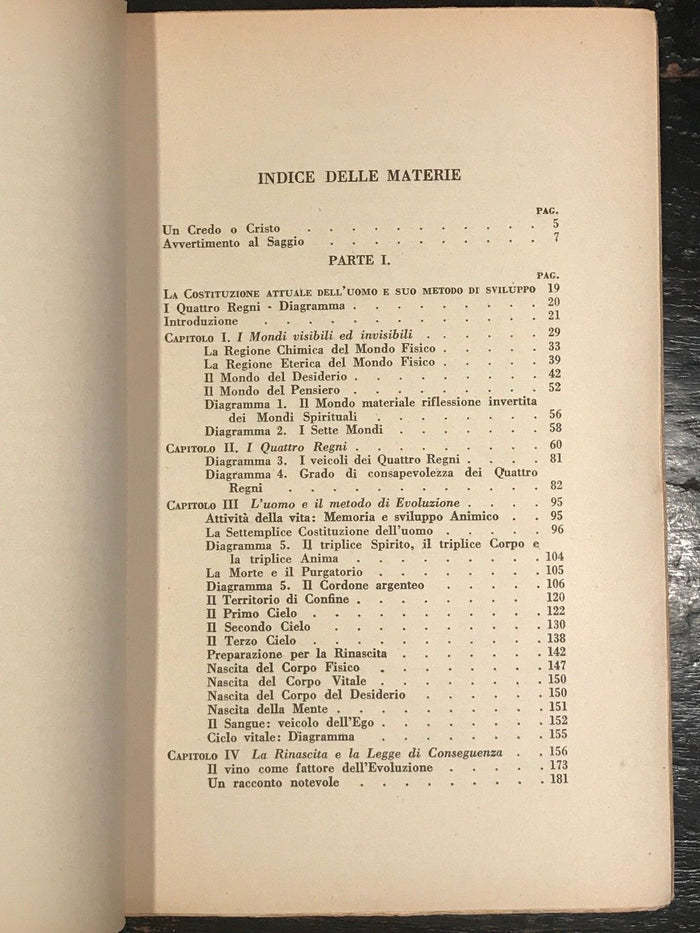 LA COSMOGONIA DEI ROSACROCE - Max HEINDEL, 1953, ROSICRUCIAN MYSTIC CHRISTIANITY