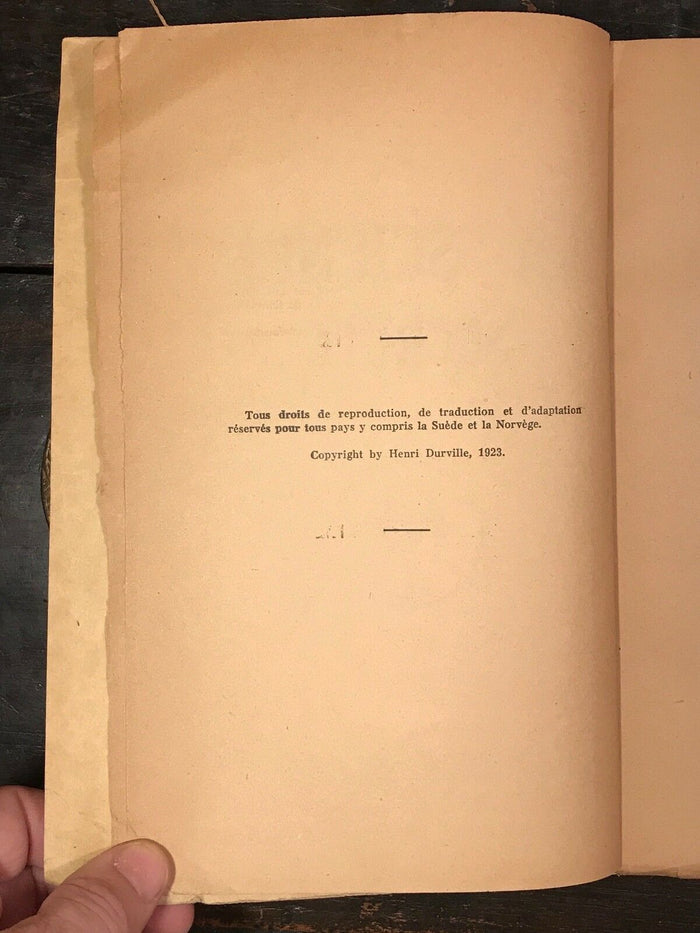 LA SCIENCE SECRETE - Henri Durville - 1st Ed, 1923 - OCCULT, SECRET SOCIETIES