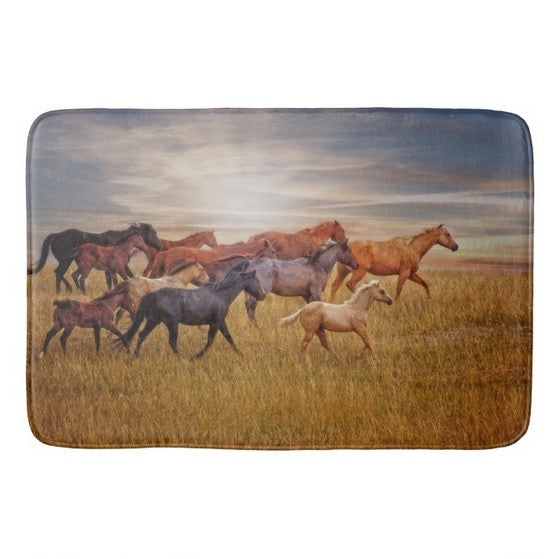 Last Light's Run Bath Mat