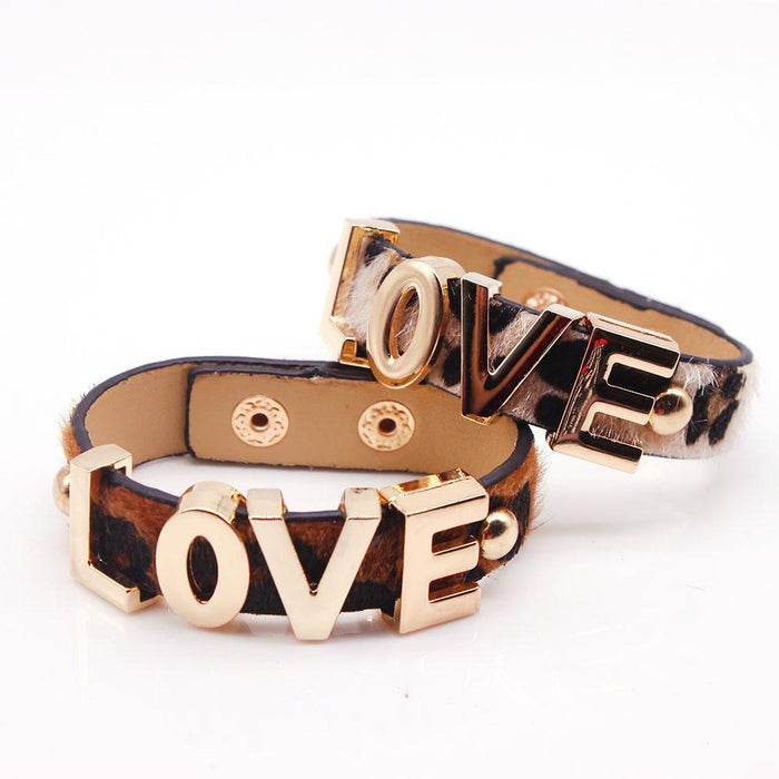 Leopard LOVE Bracelet