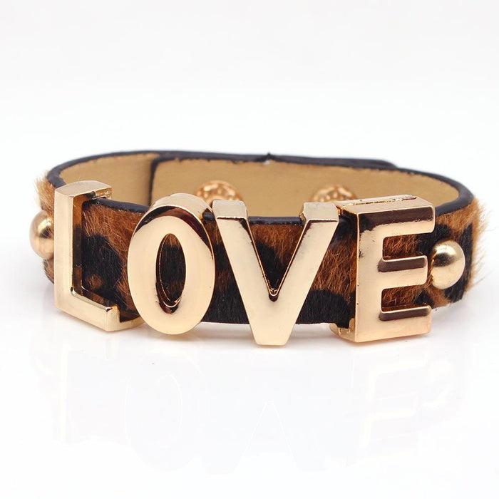 Leopard LOVE Bracelet