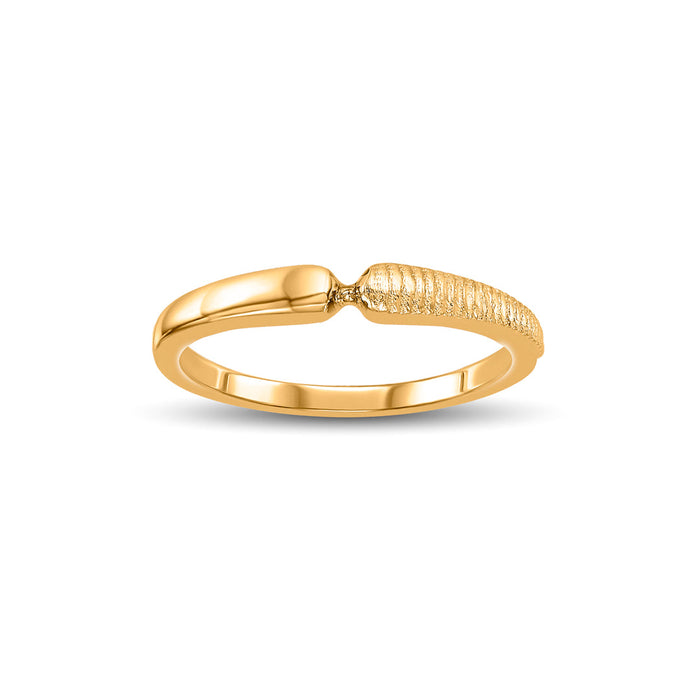 Light Link Gold Ring for Her