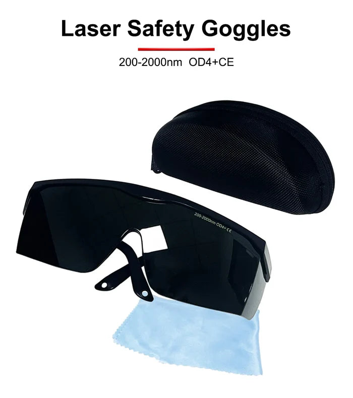 Lnfrared UV Beauty Hair Removal Lnstrument Laser Protective Cover 200-2000nm OD4+CE Protective Glasses