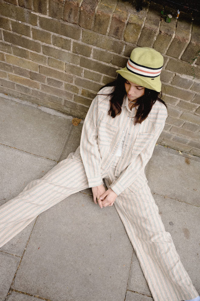 Women's Lounge Pant in the color Sand Stripe - Women's Lifestyle 3.0