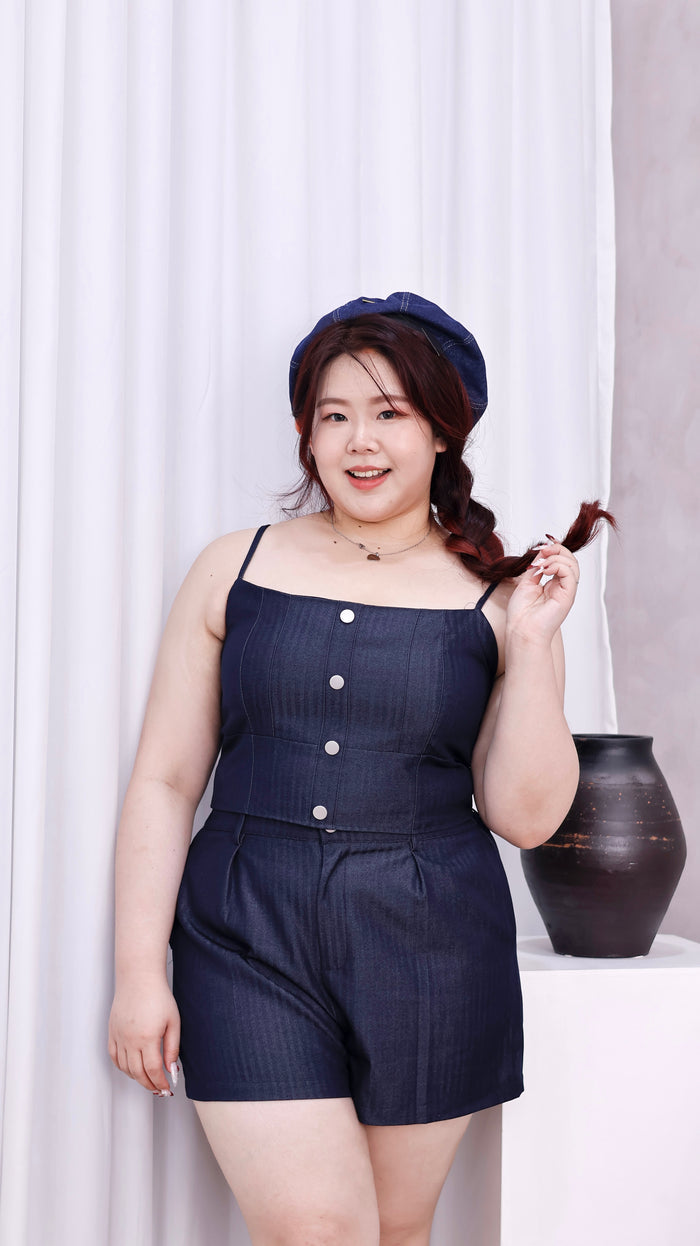 Lovi Denim Button Co-Ord Set