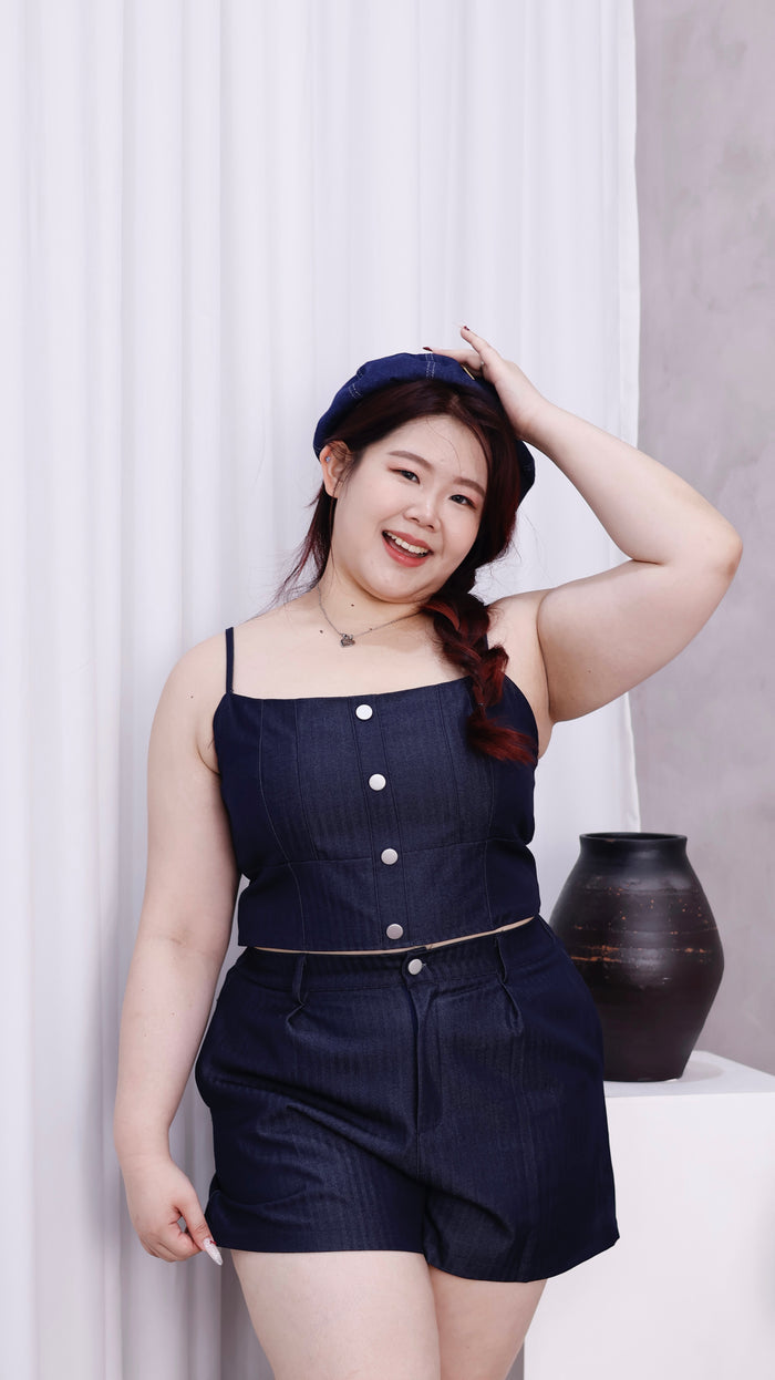 Lovi Denim Button Co-Ord Set