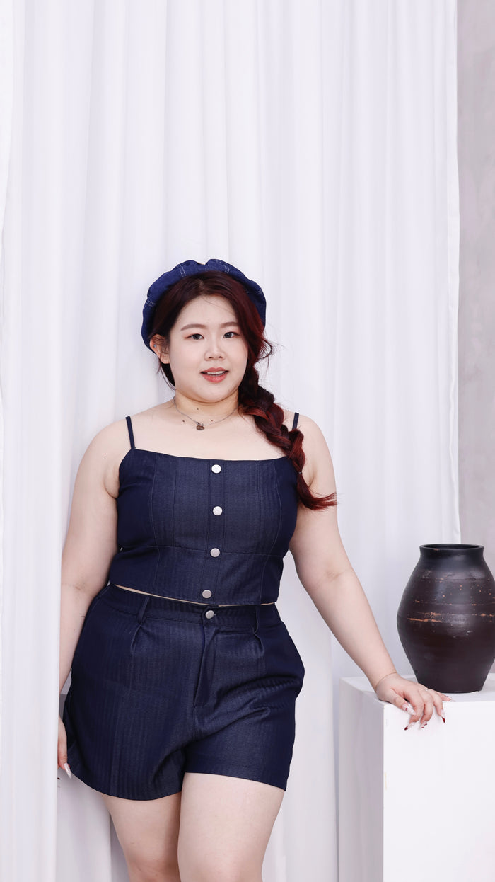 Lovi Denim Button Co-Ord Set