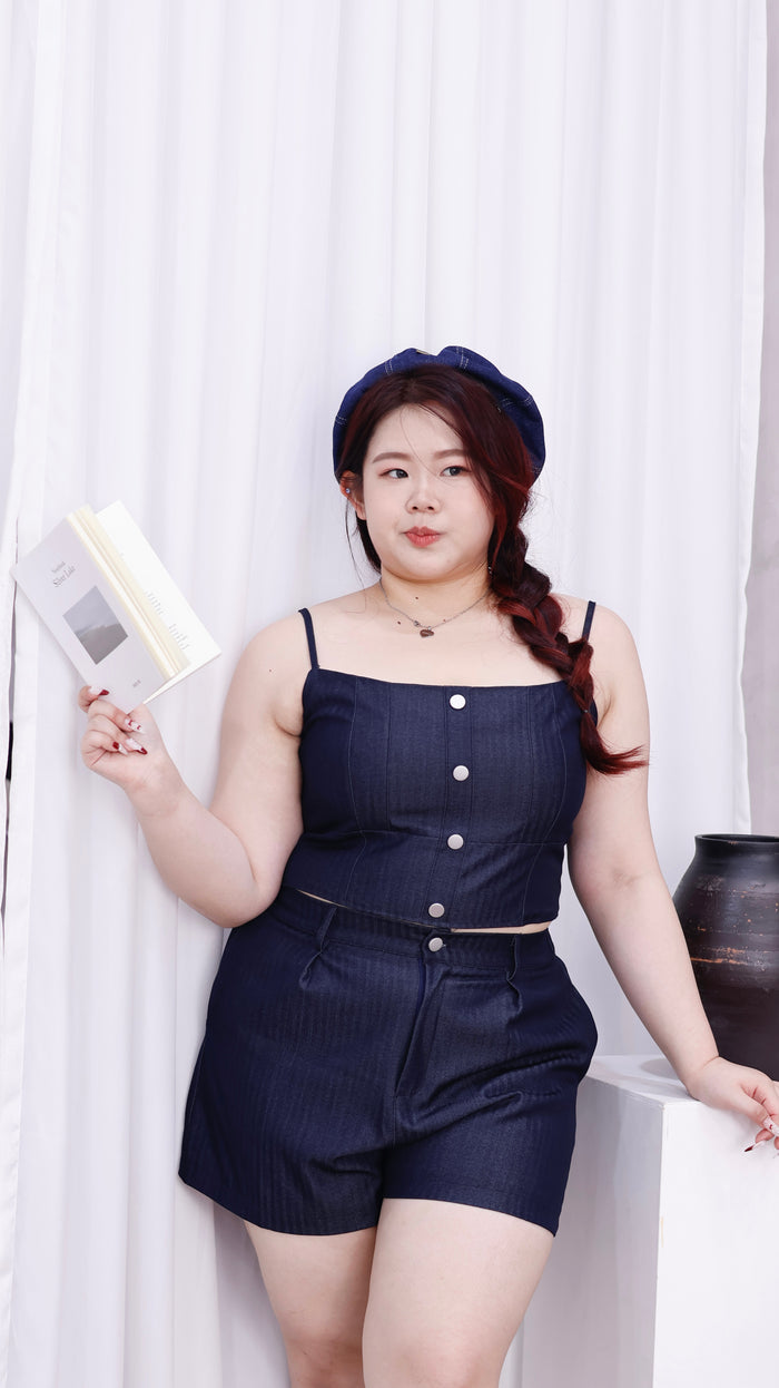 Lovi Denim Button Co-Ord Set