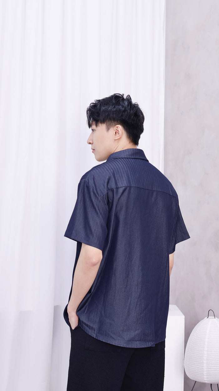 Lovi Denim Button Down Top (Men)