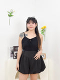 Lumi Bubble Shorts (Black)