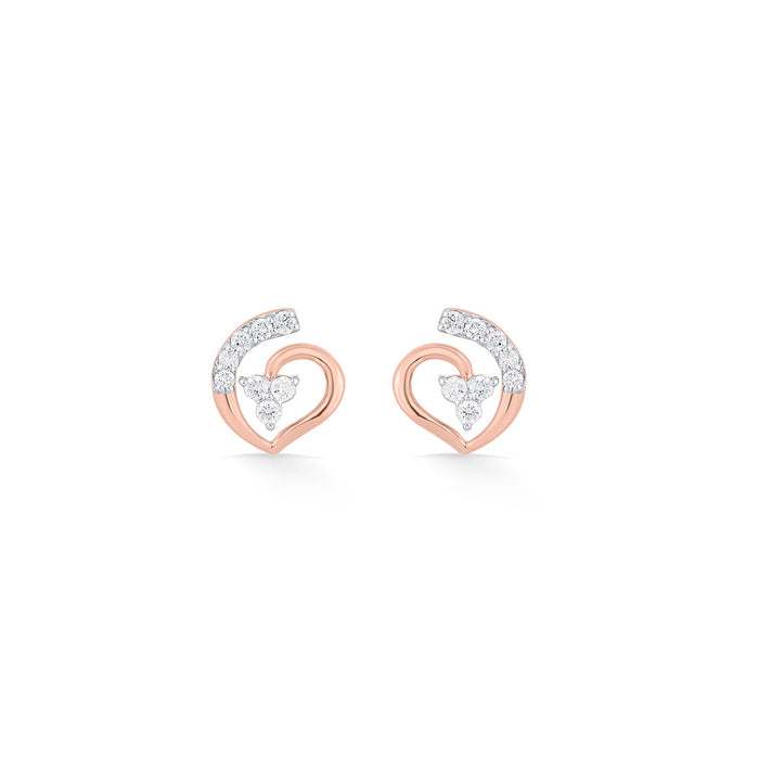 Luminara Diamond Stud Earrings