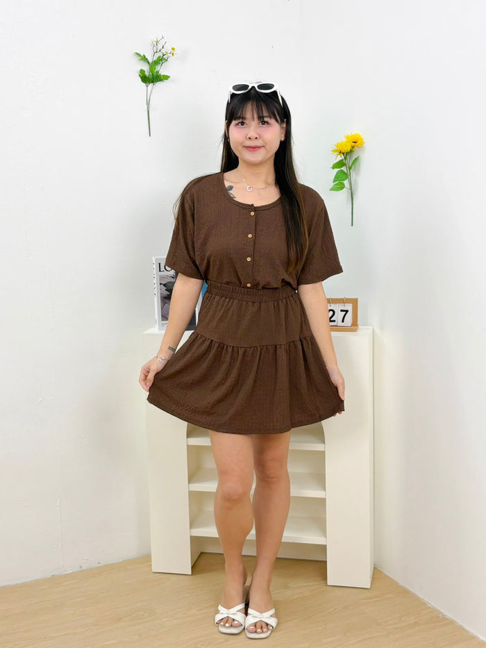 Lunaria Textured Set (Brown)