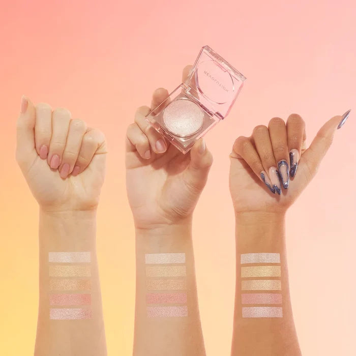 Makeup Revolution Beam Bright Highlighter Rose Lustre