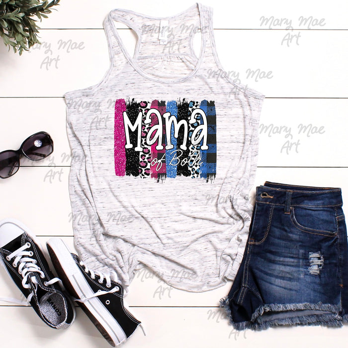 Mama of Both brushstrokes, Sublimation png file/Digital Download