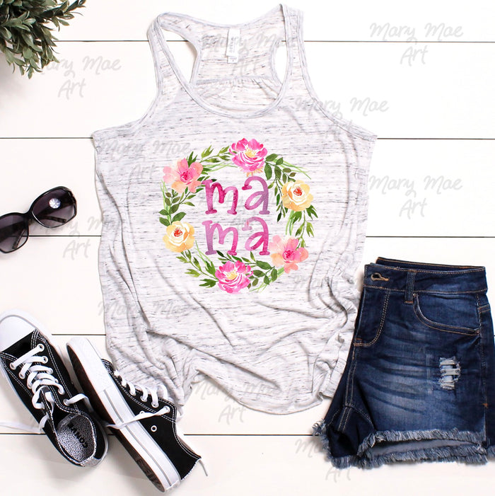 Mama, Watercolor, Sublimation png file/Digital Download